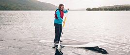 Paddle boards for hire in the Lake District